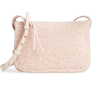 Madewell Simple Shearling crossbody bag